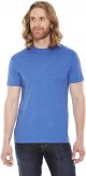 Men's Poly-Cotton Short Sleeve Crew Neck