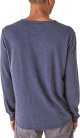 Men's Venice Burnout Notch Neck Long Sleeve Tee